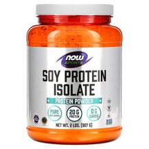 Протеїн Sports Soy Protein Isolate Natural Unflavored NOW Протеїн Sports Soy Protein Isolate Natural Unflavored NOW