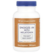 Snooze-In With Melatonin Мелатонин TheVitaminShoppe Snooze-In With Melatonin Мелатонин TheVitaminShoppe