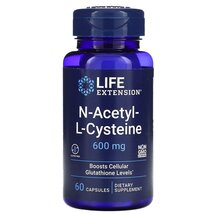 N-ацетилцистеїн N-Acetyl-L-Cysteine 600 mg Life Extension