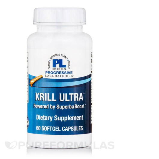 Основне фото товару Krill Ultra Powered by SuperbaBoost Основне фото товару Krill Ultra Powered by SuperbaBoost, Олія Антарктичного Кріля, 60