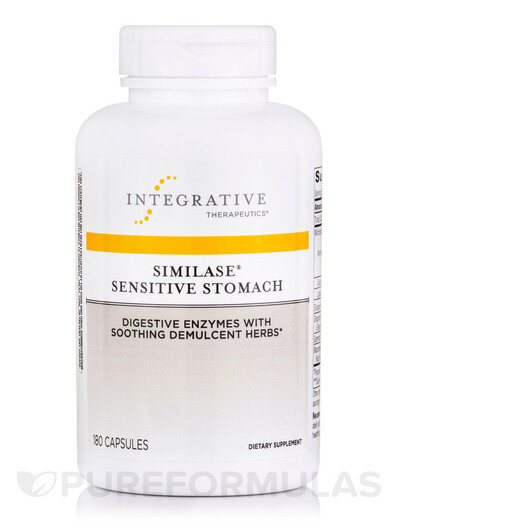 Основне фото товару Similase Sensitive Stomach, Ферменти, 180 капсул