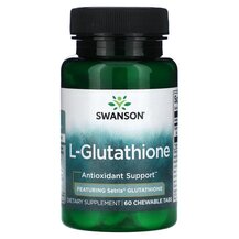 L-Глутатіон L-Glutathione Swanson 60 Chewable Tabs L-Глутатіон L-Glutathione Swanson 60 Chewable Tabs