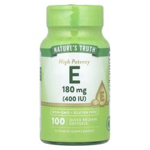 Vitamin E High Potency 180 mg 400 IU Витамин E Токоферолы