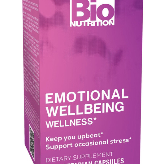 Основне фото товару Emotional Wellbeing Основне фото товару Bio Nutrition, Emotional Wellbeing, Підтримка стресу, 60 капсул