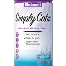 Simply Calm Powder Unflavored Поддержка стресса Bluebonnet