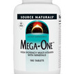 Фото товара Source Naturals, Мультивитамины, Mega-One No Iron, 180 таблеток