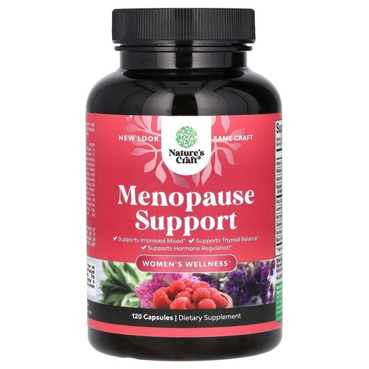 Основное фото товара Nature's Craft, Поддержка менопаузы, Menopause Support, 120 