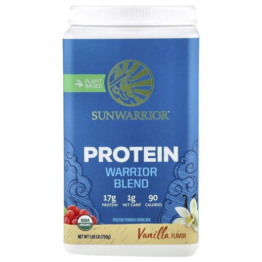 Основное фото товара Warrior Blend Protein Organic Vanilla Основное фото товара Органический Протеин Ванильный, Warrior Blend Protein, 750 г