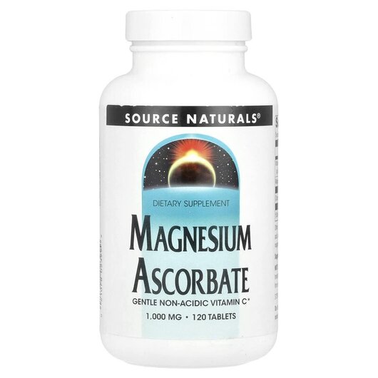 Основное фото товара Magnesium Ascorbate 1000 mg Основное фото товара Аскорбат магния 1000 мг, Magnesium Ascorbate 1000 mg 120, 120 таб