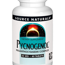 Pycnogenol Пикногенол Source Naturals 60 таблеток