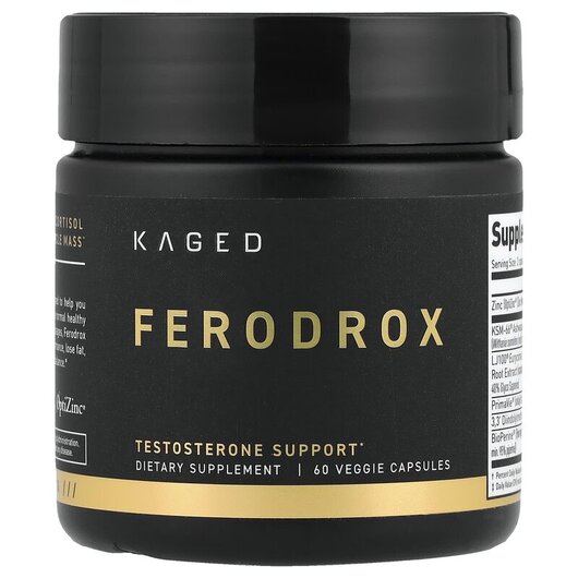 Основне фото товару Ferodrox Testosterone Support Matrix, Бустер Тестостерону, 60 кап