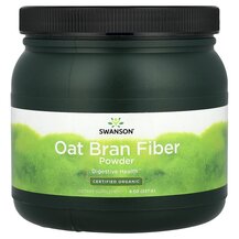 Отруби Certified Organic Oat Bran Fiber Powder Swanson