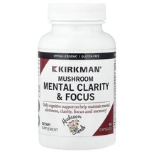 Гриби Mushroom Mental Clarity & Focus Kirkman 60 капсул Гриби Mushroom Mental Clarity & Focus Kirkman 60 капсул