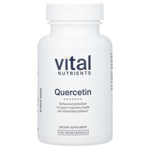 Кверцетин Quercetin 250 mg Vital Nutrients 100 капсул Кверцетин Quercetin 250 mg Vital Nutrients 100 капсул