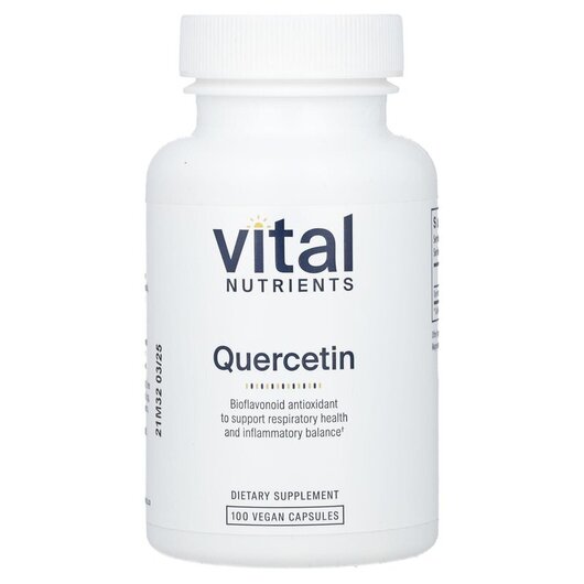 Основное фото товара Quercetin 250 mg Основное фото товара Vital Nutrients, Кверцетин, Quercetin 250 mg, 100 капсул