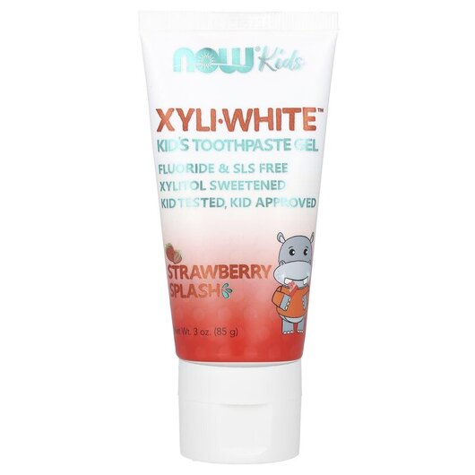 Основное фото товара Solutions XyliWhite Kids Toothpaste Gel Strawberry Splash, Зубная