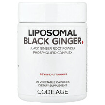 Корінь Імбиру Liposomal Black Ginger CodeAge 90 капсул