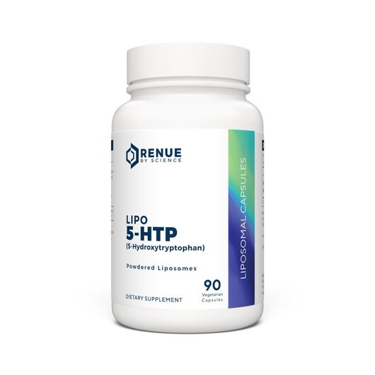Основное фото товара Lipo 5-HTP Основное фото товара Renue By Science, 5-гидрокситриптофан, Lipo 5-HTP, 90 капсул