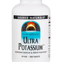 Ultra Potassium Калий Source Naturals 200 таблеток