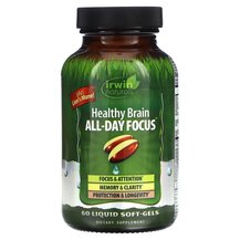 Підтримка мозку Healthy Brain All-Day Focus Irwin Naturals Підтримка мозку Healthy Brain All-Day Focus Irwin Naturals