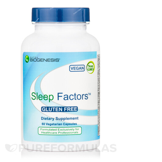 Основное фото товара Sleep Factors Основное фото товара Nutra BioGenesis, Поддержка сна, Sleep Factors, 60 капсул