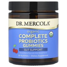 Organic Complete Probiotics Gummies Natural Cherry 5 CFU Organic Complete Probiotics Gummies Natural Cherry 5 CFU