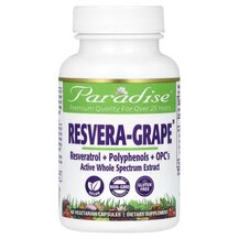 MedVita ResveraGrape ResveraGrape Paradise Herbs 60 капсул
