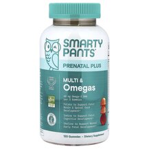 Prenatal Plus Multi & Omegas Gummies Orange and Strawberry Prenatal Plus Multi & Omegas Gummies Orange and Strawberry
