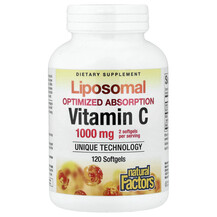 Вітамін C Vitamin C Natural Factors 120 капсул
