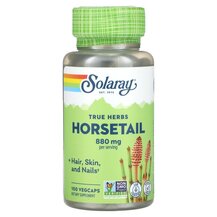 True Herbs Horsetail 880 mg Хвощ полевой Solaray True Herbs Horsetail 880 mg Хвощ полевой Solaray