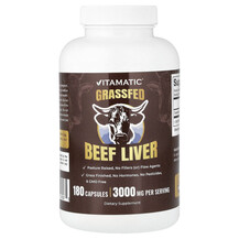 Grassfed Beef Liver, 500 mg Бычья печень Vitamatic