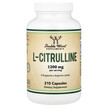 Фото товару Double Wood Supplements, L-Citrulline, L-Цитрулін, 210 капсул