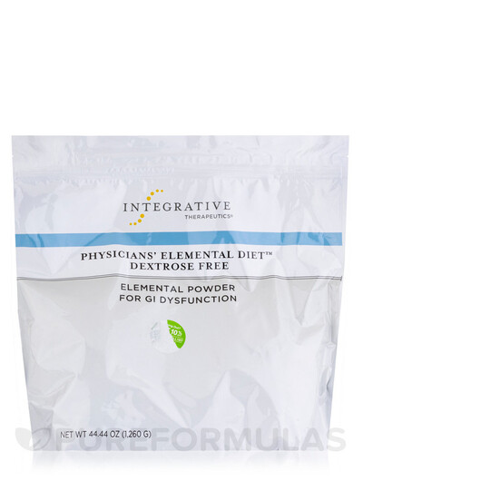 Основне фото товару Physicians' Elemental Diet Dextrose Free, Декстроза, 1260 г