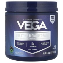 Creatine Monohydrate Unflavored Креатин Vega 500 г Creatine Monohydrate Unflavored Креатин Vega 500 г