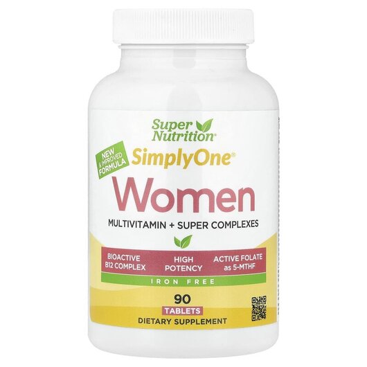Основное фото товара Simply One Women's Multivitamin with Super Complexes, Железо