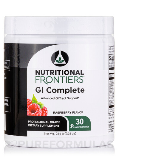 Основное фото товара Поддержка кишечника, GI Complete Powder Raspberry, 264 г