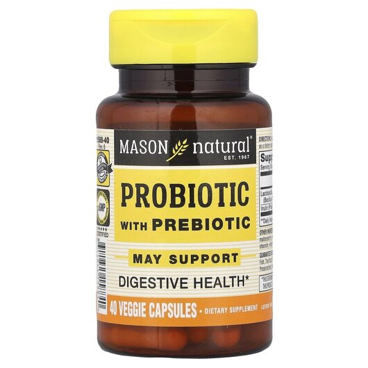 Основное фото товара Probiotic with Prebiotic Основное фото товара Пробиотик с пребиотиком, Probiotic with Prebiotic 40 Veggie, 40 к