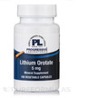 Фото товара Progressive Labs, Литий, Lithium Orotate 5 mg, 100 капсул
