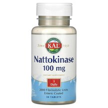 Наттокіназа Nattokinase 100 mg KAL 30 таблеток