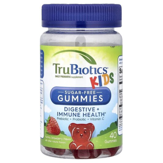 Основне фото товару Kids Daily Probiotic Supplement Yummy Natural Strawberry Основне фото товару Kids Daily Probiotic Supplement Yummy, Пробіотики для дітей, 40 т