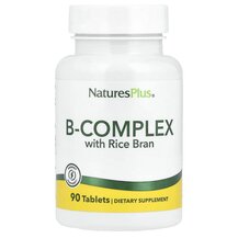 B-Complex with Rice Bran B-комплекс Natures Plus