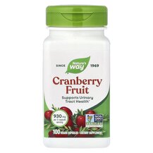 Cranberry Fruit 465 mg Клюква 465 мг Nature's Way Cranberry Fruit 465 mg Клюква 465 мг Nature's Way