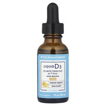 Liquid Vitamin D3 Citrus 25 mcg 1000 IU Витамин D3 30 мл