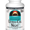 Фото товару Source Naturals, Ultra-Cal Night, Зміцнення кісток, 120 таблеток