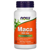 Мака 500 мг Корінь Maca 500 mg NOW Foods 100 капсул Мака 500 мг Корінь Maca 500 mg NOW Foods 100 капсул