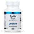 Фото товара Douglas Laboratories, Витамин B7 Биотин, Biotin 8 mg, 120 капсул