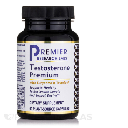 Основне фото товару Testosterone Premium Основне фото товару Testosterone Premium, Бустер Тестостерону, 90 капсул