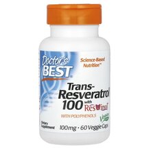 Транс-Ресвератрол 100 мг Trans-Resveratrol 100 mg Doctor's