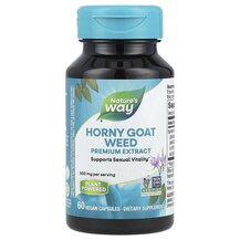 Horny Goat Weed Горянка Nature's Way 60 капсул Horny Goat Weed Горянка Nature's Way 60 капсул