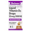 Фото товару Liquid Vitamin D3 Drops Natural Citrus Flavor 1000 IU Фото товару Liquid Vitamin D3 1000 IU Drops, Вітамін D3, 30 мл